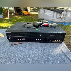 VHS and DVD player/burner